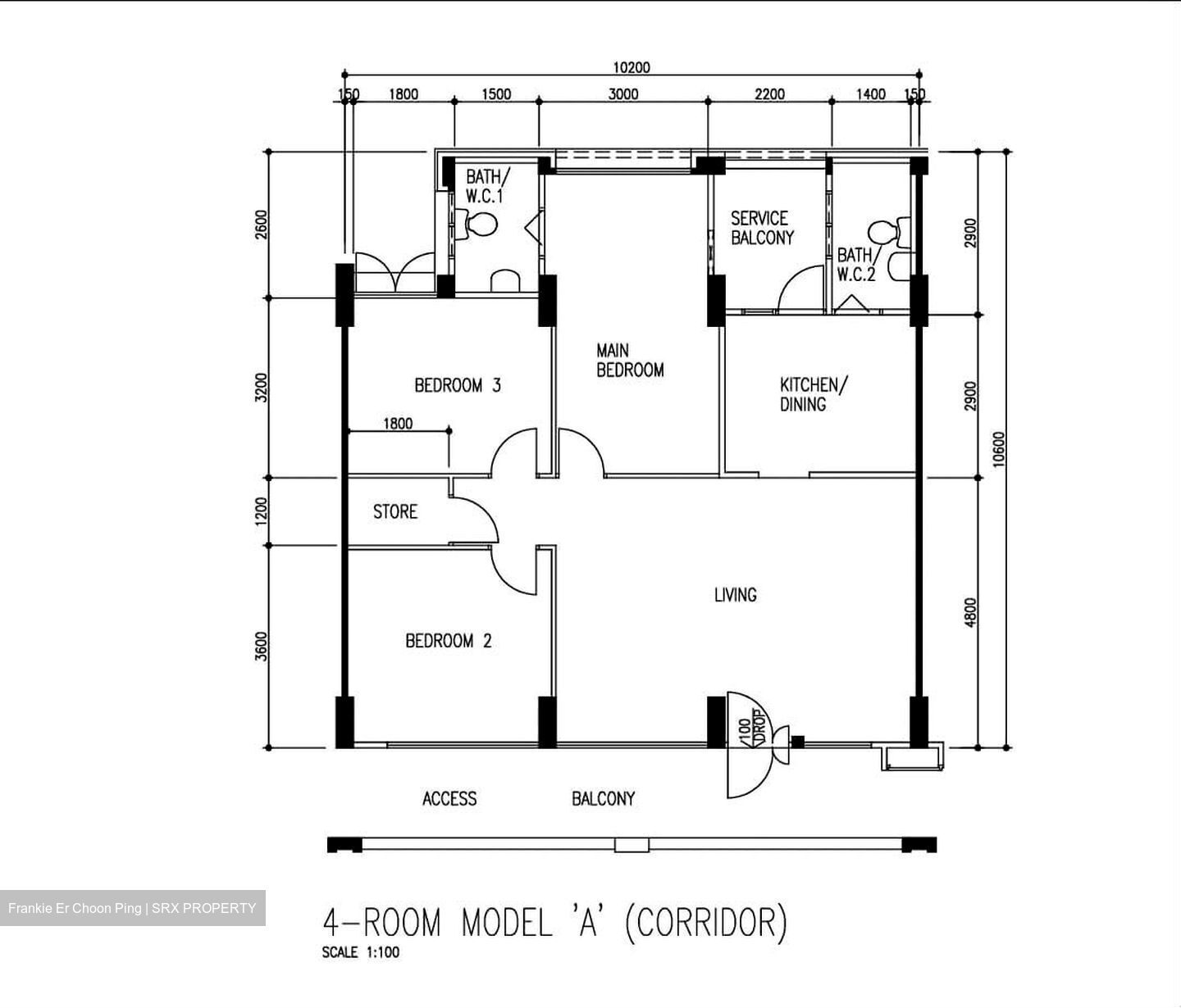 Blk 777 Woodlands Crescent (Woodlands), HDB 4 Rooms #636908941